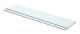 Hyllplan 2 st glas genomskinlig 70x15 cm