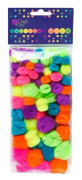 Dalprint akrylpom poms mix neon