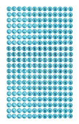 DP Craft självhäftande kristaller 6 mm Blue GRKR-055