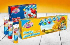 Otocki målarfärg affischtusch i tub 6 färger 35 ml