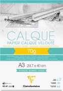 Clairefontaine spårpapper / kalkpapper A3 70 g 50 ark per block