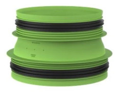 DUCO kopplingsstycke med skarv D180/D160 (M/M)