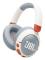 JBL Junior 470NC Headset Trådlös Huvudband Samtal/musik USB Type-C Bluetooth Ljusgrå, Vit