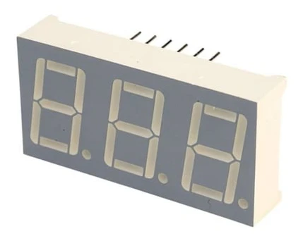 Kingbright 7-segmentsdisplay grön 2,2 V BA56-12GWA
