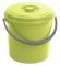 Curver hink 12 l med lock grön 235237