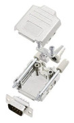 Amphenol L17DPPK09-M+L717DE09P D-SUB-stiftfördelare 180° Antal poler: 9 Lödhuvud 1 st