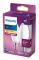 Philips - LED-glödlampa - form: B35 - glaserad finish - E14 - 4.3 W (motsvarande 40 W) - klass F - varmt vitt ljus - 2700 K (paket om 2)