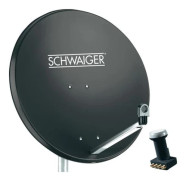 Schwaiger satellit-system utan receiver antal deltagare: 4 (SPI991.1SET)
