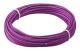 Isolerad koppartråd, 10 m, violett