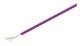 Isolerad koppartråd, 10 m, violett