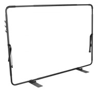 Spabadöverdragshiss, Justerbar, 80x160x125 cm, Svart, Aluminium