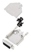 encitech DTZK15-DBS-K 6355-0002-12 D-SUB hylssats 180° poltal: 15 lödningar 1 set