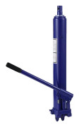 Hydraulisk domkraft - Long Ram - 8 ton kapacitet - Dubbelpump - Manuell med handtag - U‑formad bas i gjutstål - För motorlyft & garage