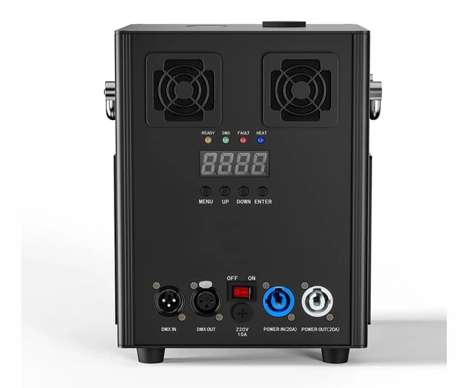 Kall gnistfontän inomhusfyrverkeri - DMX sceneffektmaskin - 700 W - 110–220 V - Självständig - Varmt ljus