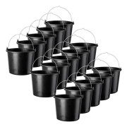 Plasthinkar för bygg - Bygghinkar - 12 l - 15-pack