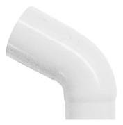 75 mm x 60° böj vit Plastmo