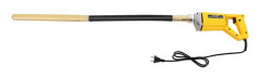 Bärbar Betongvibrator - Vibratorstav - 850 W - 220 V EU-kontakt - 4500 varv/min - 1 m axel - Ø 25–50 mm - Gul