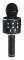 Denver KMS-20BMK2, Karaokemikrofon, Trådlös, Bluetooth/3,5 mm, 10 m, USB Type-A, USB Type-C, Svart