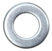 Bricka distans 6,4 mm 12 mm stål zinkbelagd SWG 407 6 25 (100 st)