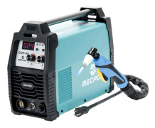 CUT-50 - Plasmaskärare - IGBT-inverter - 20–50 A - 80 % intermittens - 220 V - Kontaktstart - Skär 5–15 mm - Röd