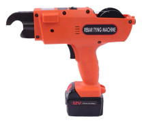 Armeringsjärnsbindare - Automatisk trådbindningsmaskin 6–25 mm - 12V - 13200 mAh batteri - Handhållen - Verktygssats med verktygslåda - Orange