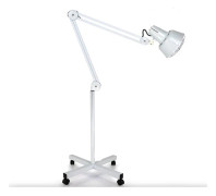 IR Infraröd Rödljus Värmelampa - Golvlampa - 275 W - Smärtlindring & Terapi - Plast - Vit