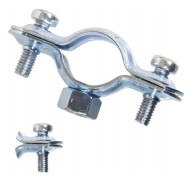 Niczuk enkel bygelklämma HOBBY HUPZ utan beläggning 3/8 (16-20mm) BK M8