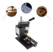 Mini borrpress - bänkborrmaskin - 7 hastigheter - 0–8000 varv/min - Kopparlindad motor - EU-kontakt - 110–220 V AC - Precisionsskruvstycke - Svart
