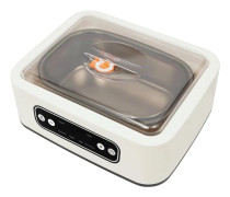 Yoghurtmaskin - Elektrisk - 1,6 L - 9 Koppar 100 ml - LED-display - Touchknappar - 20 W 220 V 50 Hz EU-kontakt - 304 Rostfritt stål/glas - Vit