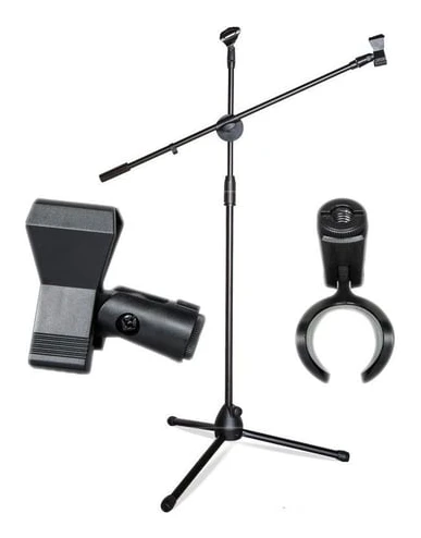 Mozos mikrofonstativ + 2 handtag GRATIS (SM803)