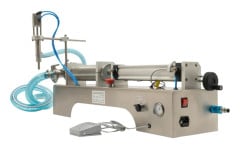 Automatisk fyllmaskin, pneumatisk självsugande, 100–1000 ml, 304 rostfritt stål, för honung, krämer, kosmetika och pasta