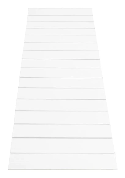 Badkarslock - Vikbar Badkarsbräda - 70×170×0,65 cm - PVC - Vit