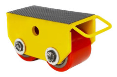 Maskinvagn, lastkapacitet 2,5T, mått 22×10×11 cm, rullstorlek 8×7 cm, nettovikt 5 kg, antal rullar 2