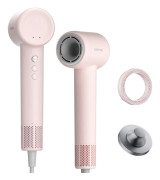 HD21 - Hårtork - Mini - Höghastighet 110 000 rpm - Negativa joner 600 miljoner/cm³ - 25 W - 110 V - EU-kontakt - Rosa