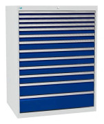 Lådsektion 700/10 1319x1005x736 mm 10 lådor