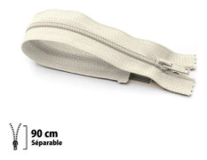 Separabel dragkedja - ECLAIR PRYM - Prestil 150 Z52 - 6 mm - 90 cm - lin