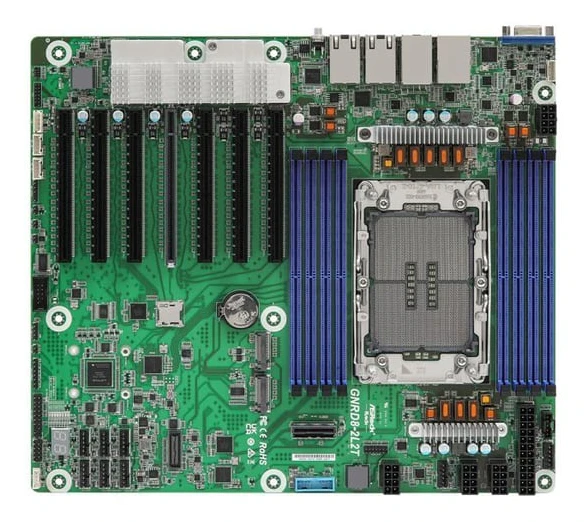 Servermoderkort - ASRock Rack - EC262D4U - Micro-ATX - Socket V1 - Intel Xeon E-2400
