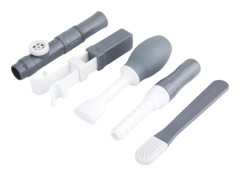 5st/Set Oral Läppmuskel Uppfattande Träning Återhämtning Tränare Massager Borste Hälsovård