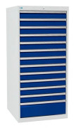 Lådsektion 700/07 1519x705x736 mm, 11 lådor