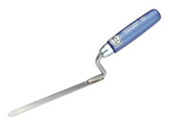 hamburgsammansättning 170 x 8 mm rostfritt stål silver/blå