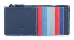 Kreditkortshållare - MYWALIT - P/Credito kort 15cc Zip Pelle Royal - Blå