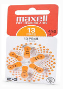 Maxell 790419, Engångsbatteri, Zink-Air, 1,45 V, 6 st.