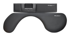 Mousetrapper Advance 2.0+ - Central pekenhet - ergonomisk - 6 knappar - kabelansluten - USB - svart med vita accenter - med Mousetrapper Armrest TB...