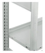 Hylla/ramdel för boltless lagersystem bredd 1300 mm