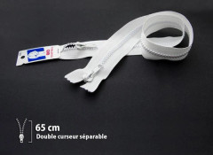 Färgglad dragkedja Z68 - Separabel 6mm dubbeldragare - 65 cm