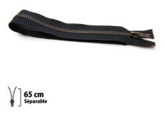 Eclair Prym - Dragkedja Z39 - Messing 9 mm - Separabel 65 cm