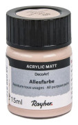 Målarfärg för alla ändamål, ljusbeige, flaska 15 ml