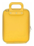 Syntetisk mallette - Bombata - 35x26x5 cm - Senapsgul - Enfärgad - Unisex - 1 års garanti - Väskor