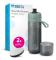 Brita 1052248, Vattenfilterflaska, 0,6 l, Blå, Grå