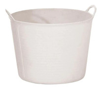 Plastbehållare - WOLFPACK - Nummer 3 - 40 liter - Mått 33 x 44 cm - Färg vit